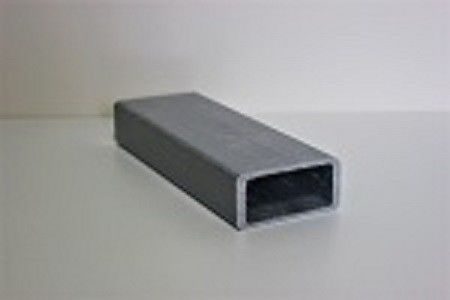 2m Grey GRP FRP Pultruded Rectangular Tube High Tensile Strength