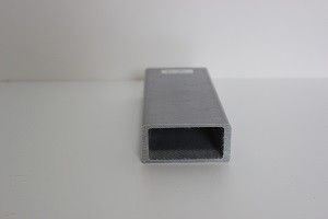 2m Grey GRP FRP Pultruded Rectangular Tube High Tensile Strength