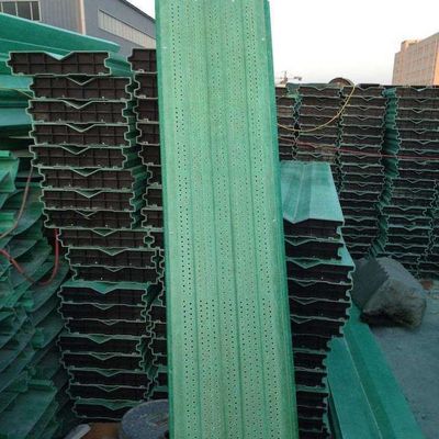 Infrastructure Pultrusion FRP Sound Barrier High Strength Covenient Installation