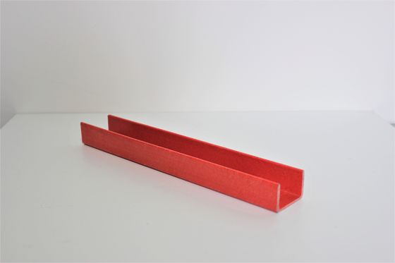 30cm Wearing Resistance FRP C Channel Beam Smooth Surface For Transportation