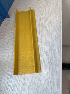 Bright Color Industria Fiberglass Channel Beam Reinforced 6mm Plastic U Channel