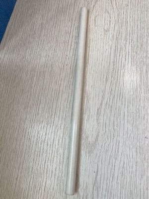 White Anti Aging FRP Rods Pultrusion 1 Inch Fiberglass Rod OEM