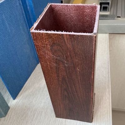 Anti UV 76mm Reinforced FRP Square Tube High Tensile Strength